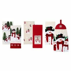 St. Nicholas Square® Yuletide Kitchen Towel 6-pk.