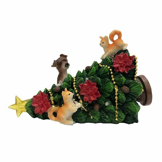 St. Nicholas Square® Village Little Rascals Tree Topple 2 St. Nicholas Square® Village Little Rascals Tree Topple - Image 2