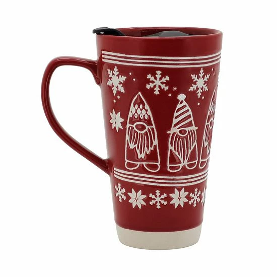 St. Nicholas Square® Gnomes Travel Mug 3 St. Nicholas Square® Gnomes Travel Mug - Image 3