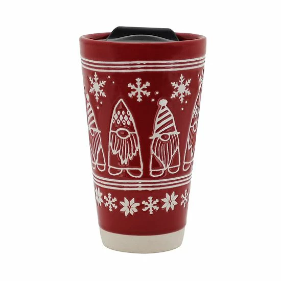St. Nicholas Square® Gnomes Travel Mug 4 St. Nicholas Square® Gnomes Travel Mug - Image 4
