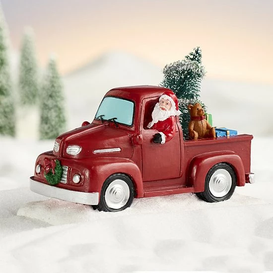 St. Nicholas Square® Village Santa Truck 2 St. Nicholas Square® Village Santa Truck - Image 2