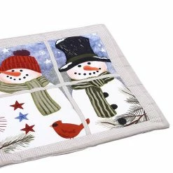St. Nicholas Square® Snowmen In A Window Quilted Placemat 4-pk. 5 St. Nicholas Square® Snowmen In A Window Quilted Placemat 4-pk. -St. Nicholas Square Shop unnamed file 549
