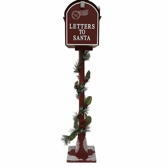 St. Nicholas Square® Letters To Santa LED Mailbox Floor Decor 3 St. Nicholas Square® Letters To Santa LED Mailbox Floor Decor - Image 3