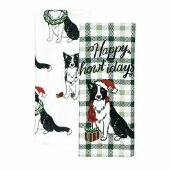 St. Nicholas Square® Happy Howlidays Kitchen Towel 2-pk.