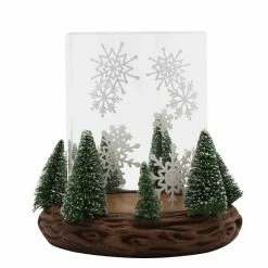 St. Nicholas Square® Glass Hurricane