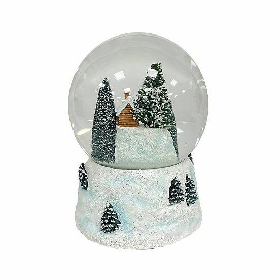 St. Nicholas Square® Winter Scene Musical Snow Globe Table Decor 2 St. Nicholas Square® Winter Scene Musical Snow Globe Table Decor - Image 2