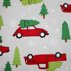 St. Nicholas Square® Farmhouse Truck Vinyl Tablecloth -St. Nicholas Square Shop unnamed file 670