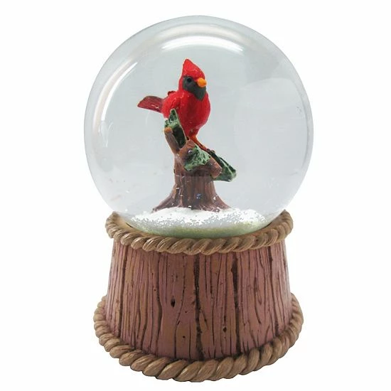 St. Nicholas Square® Cardinal Musical Snow Globe Table Decor 4 St. Nicholas Square® Cardinal Musical Snow Globe Table Decor - Image 4