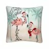 St. Nicholas Square® Holiday Flamingo Throw Pillow