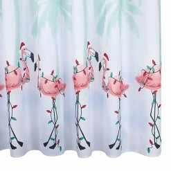 St. Nicholas Square® Coastal Palm Flamingo Shower Curtain -St. Nicholas Square Shop unnamed file 767