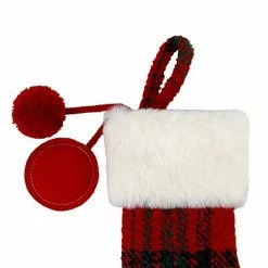 St. Nicholas Square® Mini Plaid Christmas Stocking Pet -St. Nicholas Square Shop unnamed file 790