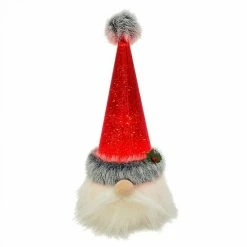 St. Nicholas Square® Santa Christmas Shimmer LED Spinning Water Table Decor