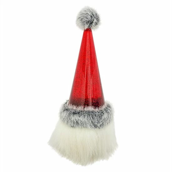 St. Nicholas Square® Santa Christmas Shimmer LED Spinning Water Table Decor 3 St. Nicholas Square® Santa Christmas Shimmer LED Spinning Water Table Decor - Image 3