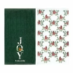 St. Nicholas Square® Joy To The World Kitchen Towel 2-pk. 5 St. Nicholas Square® Joy To The World Kitchen Towel 2-pk. -St. Nicholas Square Shop unnamed file 803