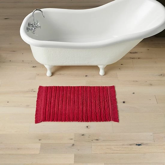 St. Nicholas Square® Red Solid Rug 2 St. Nicholas Square® Red Solid Rug - Image 2