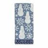 St. Nicholas Square® Snowman With Snowflakes Hand Towel