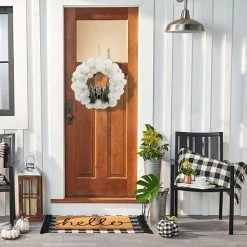 St. Nicholas Square® LED Pom Pom Wreath 9 St. Nicholas Square® LED Pom Pom Wreath -St. Nicholas Square Shop unnamed file 847