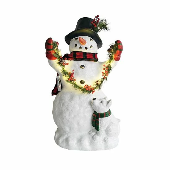 St. Nicholas Square® Large LED Snowman Table Decor 1 St. Nicholas Square® Large LED Snowman Table Decor