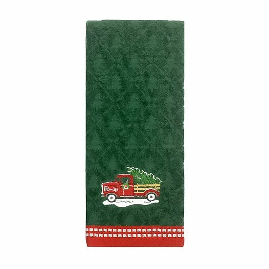 St. Nicholas Square® Tree Truck Hand Towel 1 St. Nicholas Square® Tree Truck Hand Towel