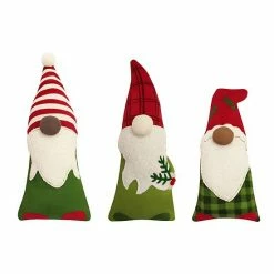 St. Nicholas Square® Shaped Gnome 3-pack Throw Pillow Set
