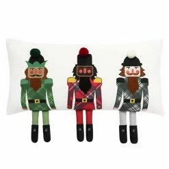 St. Nicholas Square® Nutcrackers Throw Pillow