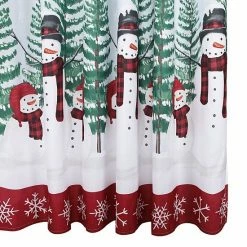 St. Nicholas Square® Yuletide Snowman Shower Curtain -St. Nicholas Square Shop unnamed file 91