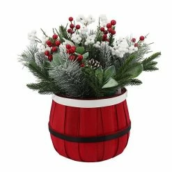 St. Nicholas Square® Santa Basket Artificial Branches Berries Table Decor 5 St. Nicholas Square® Santa Basket Artificial Branches Berries Table Decor -St. Nicholas Square Shop unnamed file 913