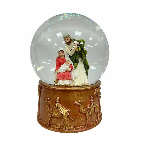 St. Nicholas Square® Nativity Musical Snow Globe Christmas Table Decor 1 St. Nicholas Square® Nativity Musical Snow Globe Christmas Table Decor
