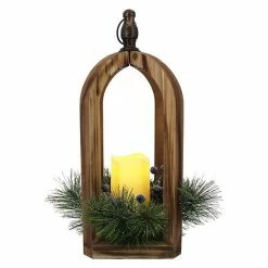 St. Nicholas Square® LED Wood Lantern