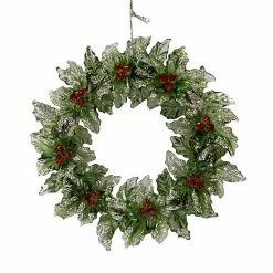 St. Nicholas Square® Glitter Wreath Christmas Ornament