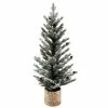 St. Nicholas Square® Artificial LED Flocked Tree Floor Decor