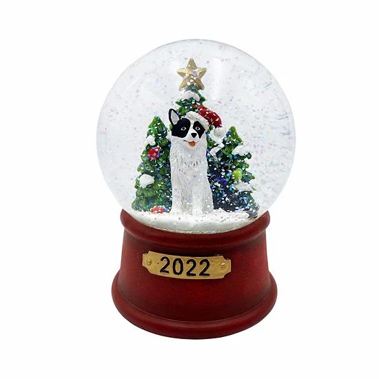 St. Nicholas Square® Dog Musical 2022 Snow Globe Table Decor 2 St. Nicholas Square® Dog Musical 2022 Snow Globe Table Decor - Image 2